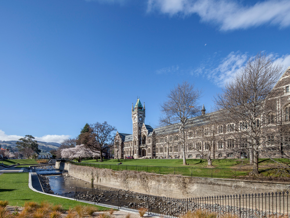 Die University of Otago in Neuseeland