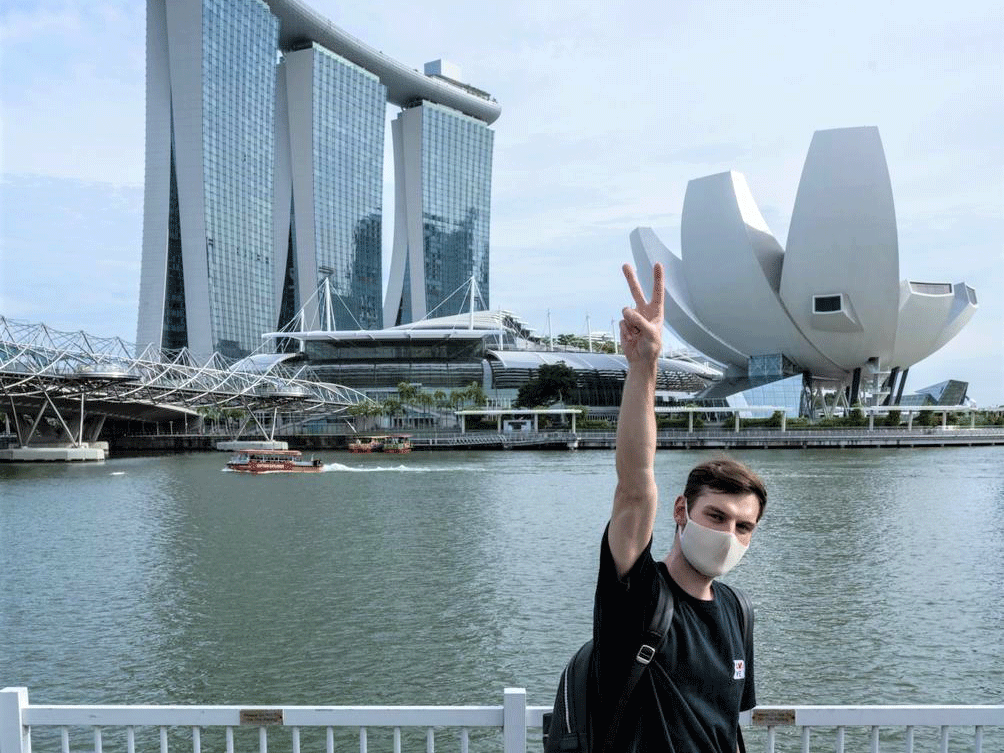 Mit Samuel in die Löwenstadt Singapur
