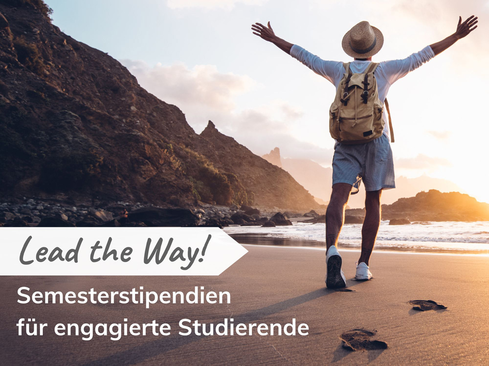 Unsere neuen Lead the Way! Stipendien