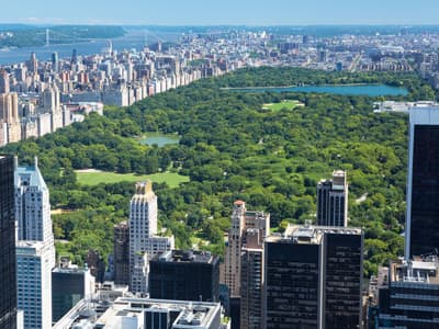 Gerade erst im Kommen: Das Festival Governors Ball in New York. Grand Central Park in New York.