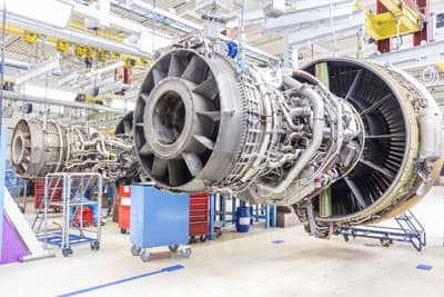 Volle Kraft voraus! Die Turbinen sorgen dafür, dass Flugzeuge vom Fleck kommen. Flugzeugturbinen in der Konstruktion