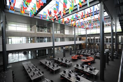 Die John Spoor Broom Library ist der ideale Ort, um in Ruhe zu lernen Gebäude der John Spoor Broom Library