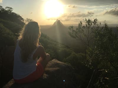 Einfach mal relaxen und die Natur genießen! Mount Ngungun