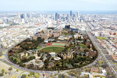 Mitglied der renommierten Group of Eight: Die University of Melbourne Campus der University of Melbourne