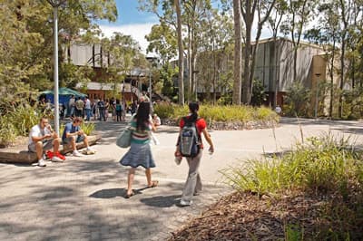 Die idyllische Campuslage der FEDUA bietet eine hervorragende Lernumgebung. Campus der University of Newcastle