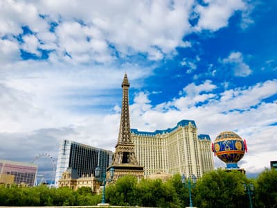 Party-Stadt in der Wüste Las Vegas