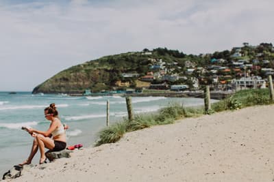 Alles, was das Studentenherz begehrt! Studentin am St. Clair Beach