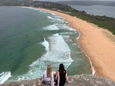 Christinas Auslandssemester bescherte ihr neue Freundschaften mit Leuten aus der ganzen Welt! Palm Beach in Sydney