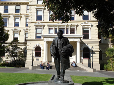 Der Pipitea Campus der Victoria University beherbegt die Faculty of Law Die Law School der Victoria University of Wellington auf dem Pipitea Campus
