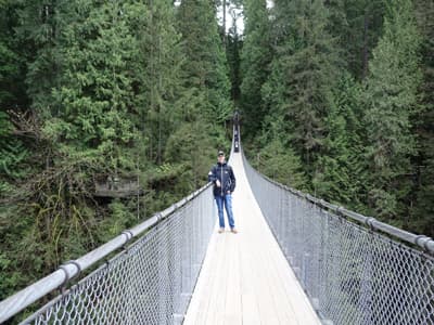 Luftige Höhen und perfekte Ausblicke! Capilano Suspension Bridge Park