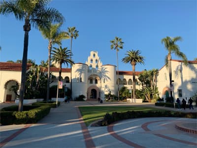 Go Aztecs! Campus der SDSU