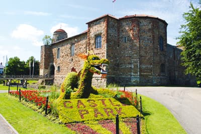 Aktivitäten in Colchester Der Castle Park in Colchester