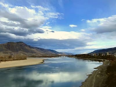 Fluss in Kamloops