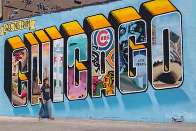 Indoor wie Outdoor gibt es in Chicago jede Menge Kunstwerke zu entdecken. Bildbeschreibung hier eingeben
